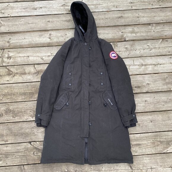 Canada Goose Kensington Parka Black Medium - Picture 5 of 16